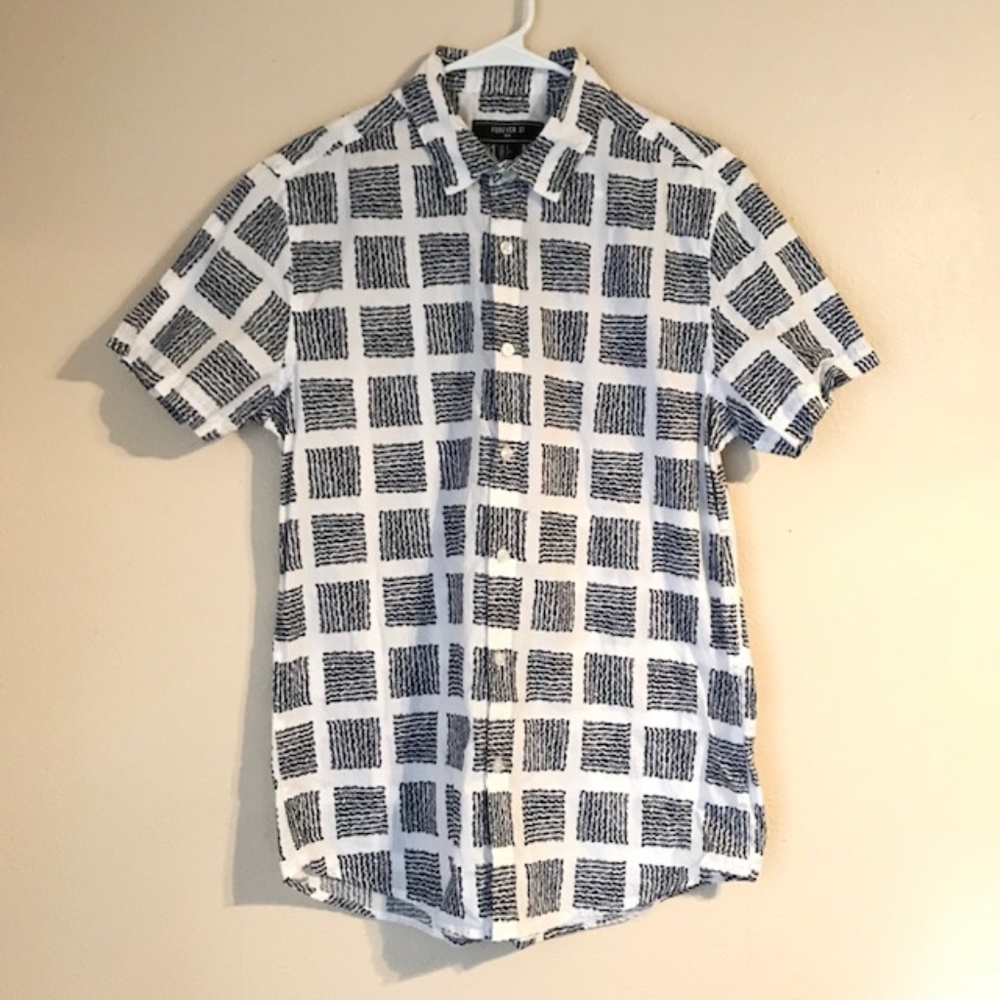 Grid Pattern Shirt